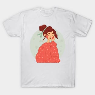 Just A Girl Who Loves Peace T-Shirt